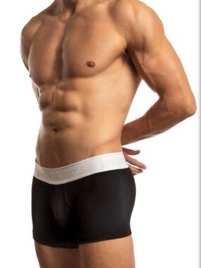 Jack Adams Comfort Boxer Brief - Black - Size Medium
